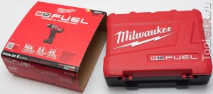 Milwaukee M12 Fuel 2404-22 - Упаковка